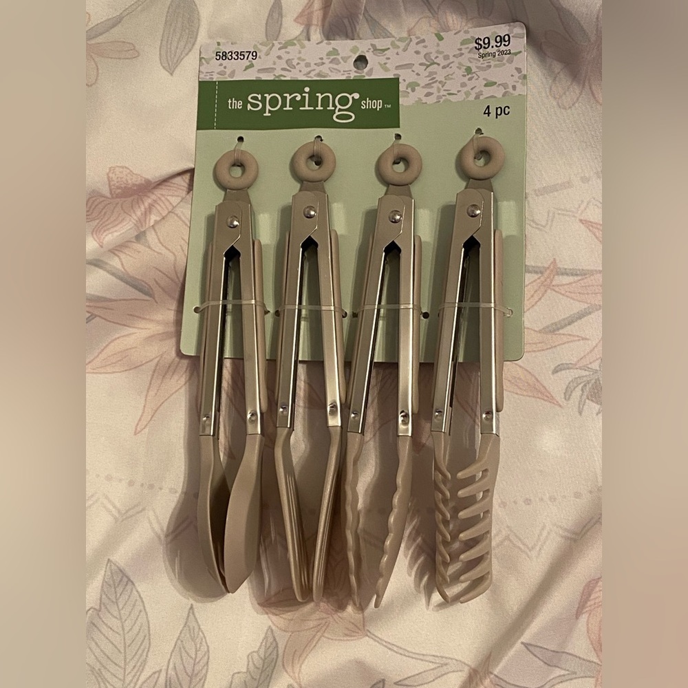 Mini set of Kitchen utensils great for mini crock pots, shower gifts NEW